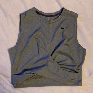 Nike Dri-fit Cropped Twist Training Top